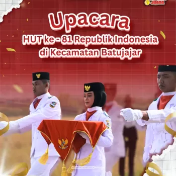 Upacara HUT ke 81 Republik Indonesia